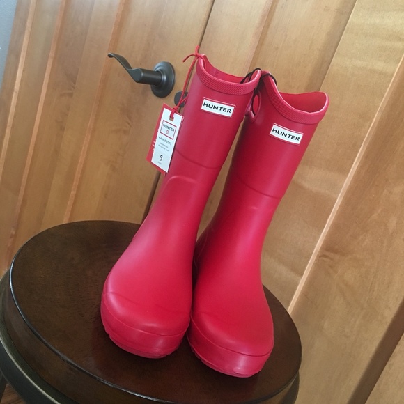 big kids hunter boots